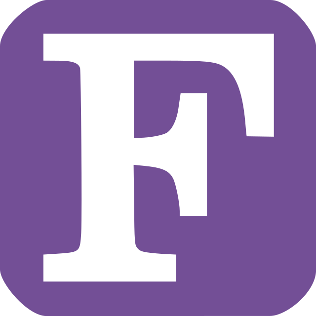 Fortran logo.