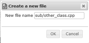 New file example