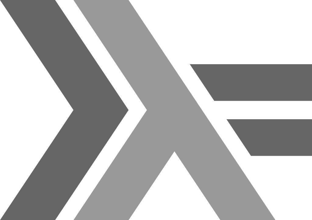 Haskell logo.