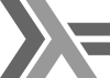 Haskell logo.